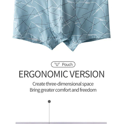 MiiOW 6Pcs Graphene Antibacterial Men's Underwear Boxershorts