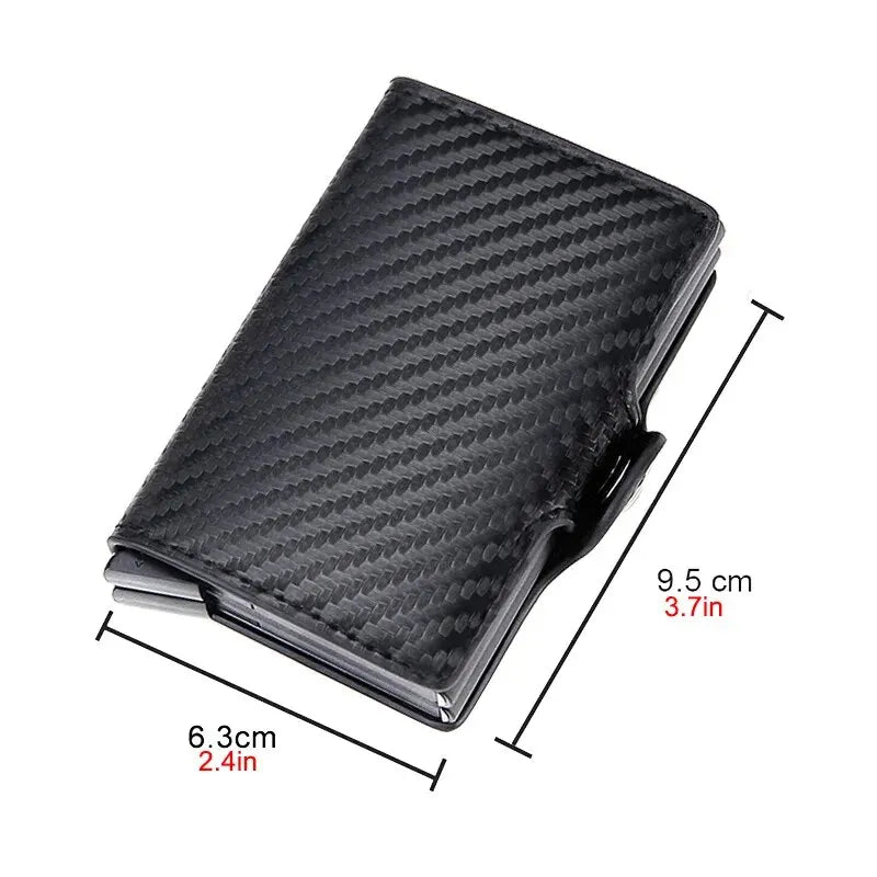 Carbon Fiber Anti Rfid Credit Card Holder