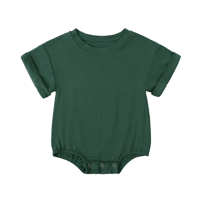 Kids Tales Sunny Days Bamboo-Blend Short-Sleeve Baby Bodysuit