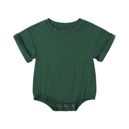 Kids Tales Sunny Days Bamboo-Blend Short-Sleeve Baby Bodysuit