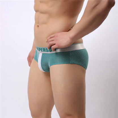 BRAVE PERSON Mens Low-Rise Boxer Briefs Sexy Fashion Underwear