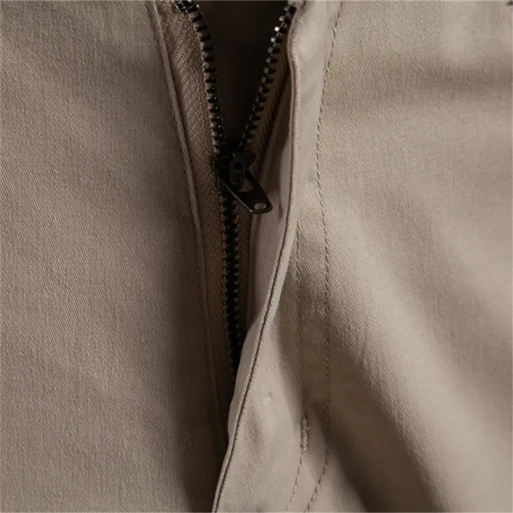 AIOPESON Men's 100% Cotton Summer Shorts - ShopHub