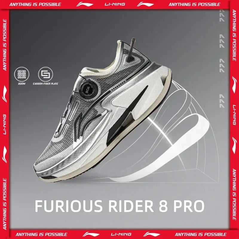 Li-Ning Women's FURIOUS RIDER 8 PRO BOOM FIBER Sneakers - ShopHub