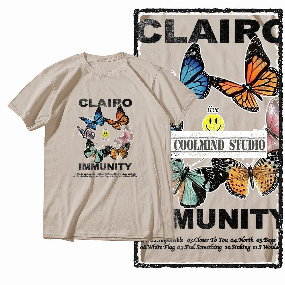COOLMIND X0103 Skull Beginnings Graphic Tee