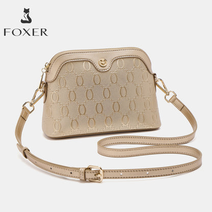FOXER Luxury Embossed Crossbody Bag