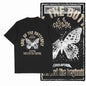 COOLMIND X0122 Free as a Butterfly Cotton Tee