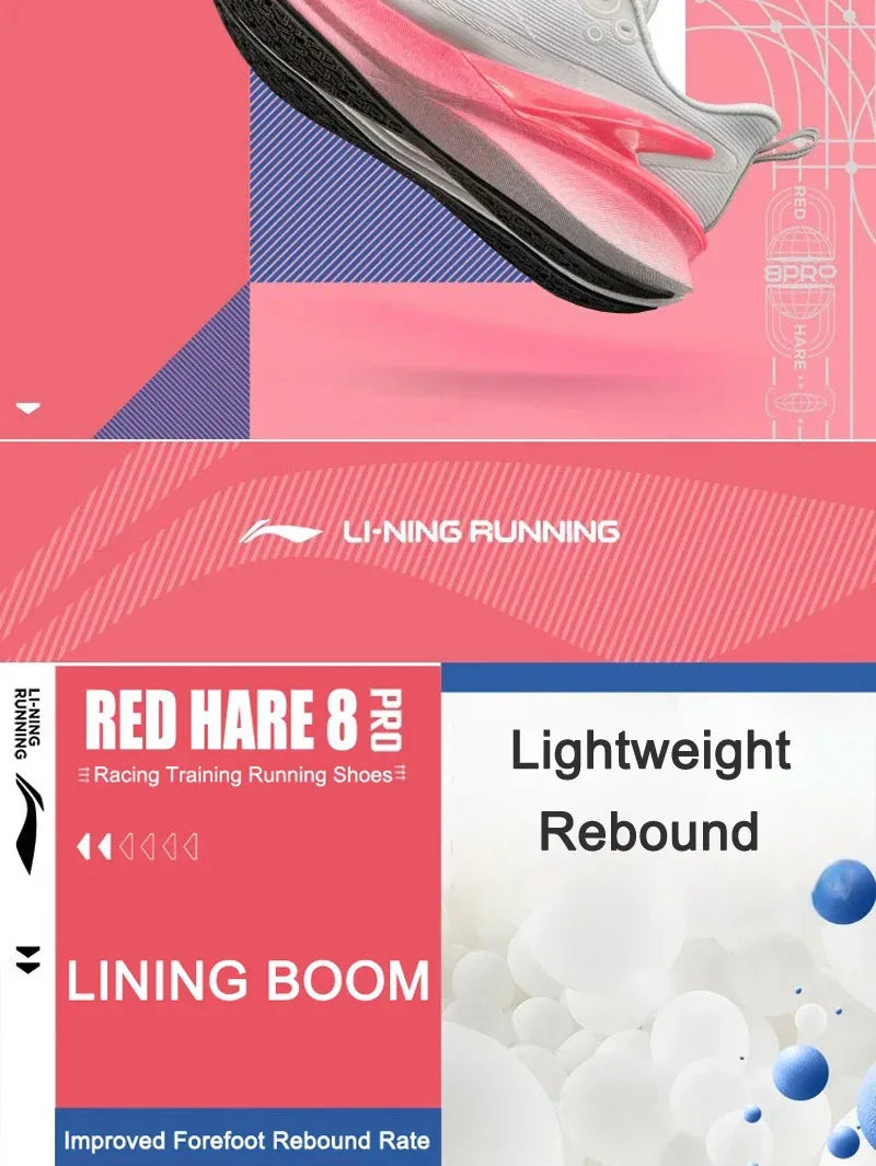 Li-Ning Women's RED HARE 8 PRO Running Shoes - ShopHub