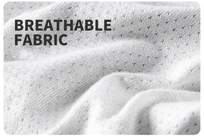 MiiOW 3Pcs Men's Antibacterial Boxer Underwear - Cotton Breathable Mesh Crotch Plus Size Boxershorts