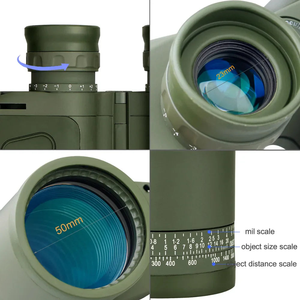 Professional Binoculars (Waterproof with Compass) Habicare