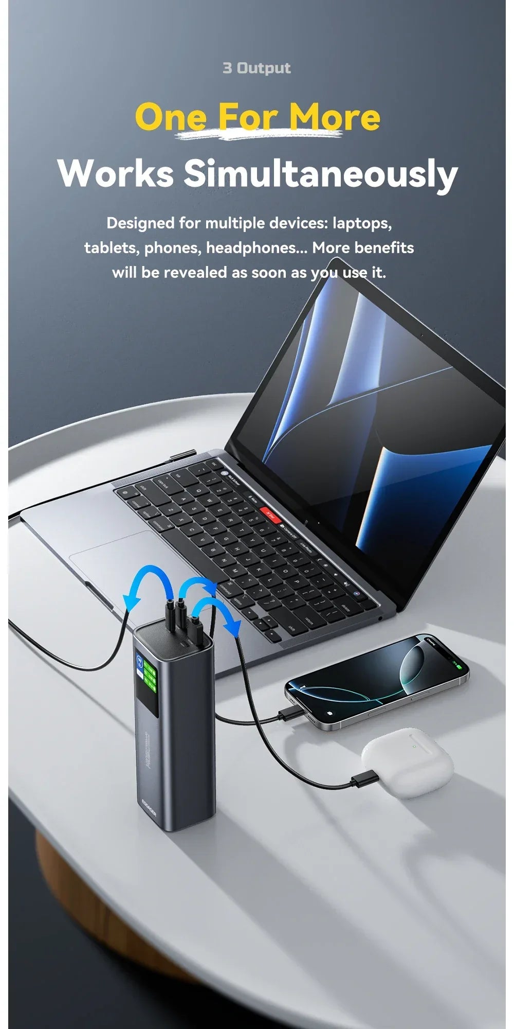 ESSAGER 140W Power Bank - ShopHub