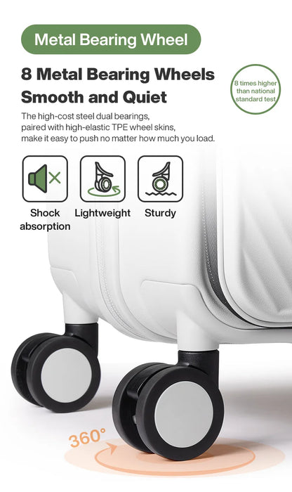 Mixi Expandable Carry On Luggage