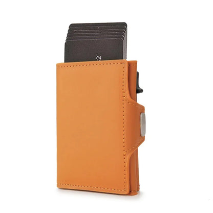 Rfid Carbon Fiber Card Holder Wallets