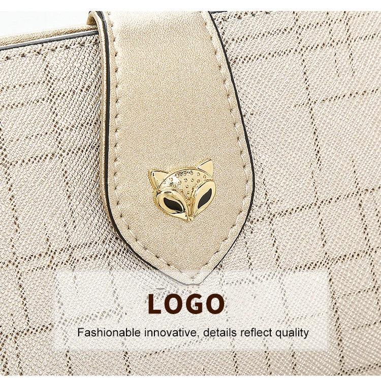 FOXER Split Leather Women's Long Clutch Wallet