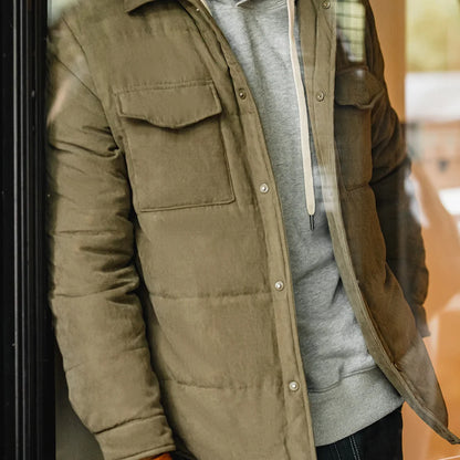 MADEN Reversible Peachskin Padded Jacket