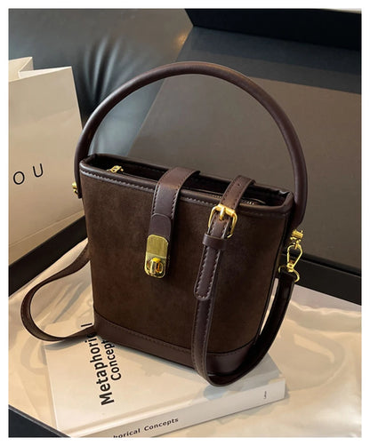 FOXER Crossbody Bucket Bag