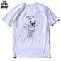 COOLMIND PU0117A Go Home or Go Hard Pug Cotton Tee