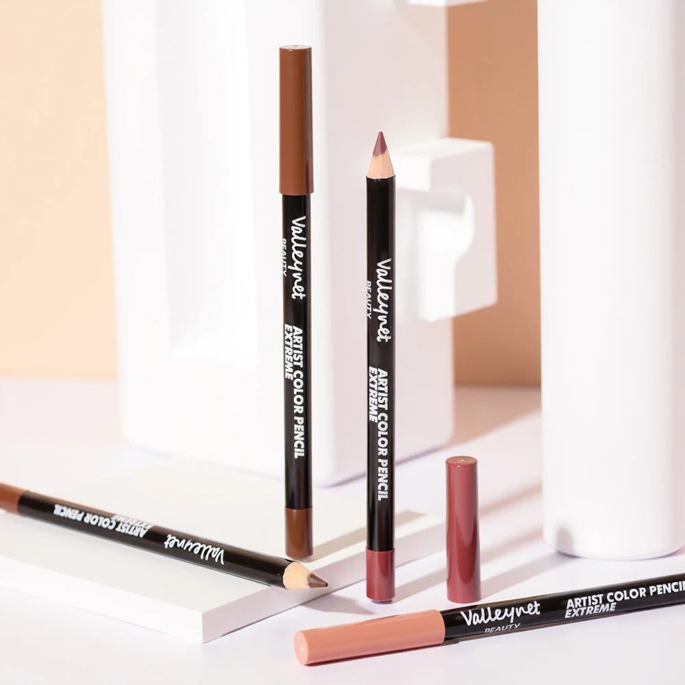 4pcs/Set Lip Liner and Eyeliner Set