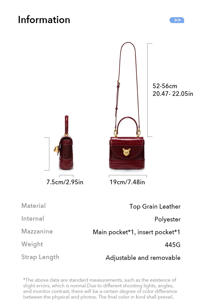 BAFELLI Animal-Print Leather Flap Crossbody