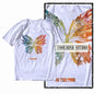COOLMIND X0111 Butterfly Bliss Graphic Cotton Tee
