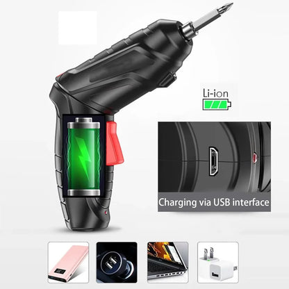 Rechargeable Electric Screwdriver Set Habicare