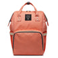 Lequeen Fashion Mummy Maternity Nappy Bag Large Capacity Nappy Bag Travel Backpack Nursing Bag for Baby Care Women's Fashion Bag