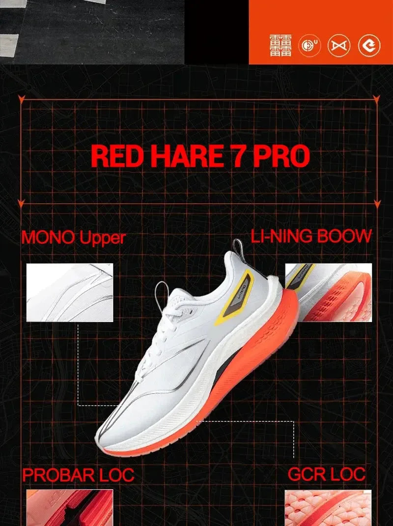 Li-Ning Women's RED HARE 7 PRO Running Shoes - ShopHub