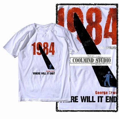 COOLMIND X0001 1984 Graphic Cotton Tee