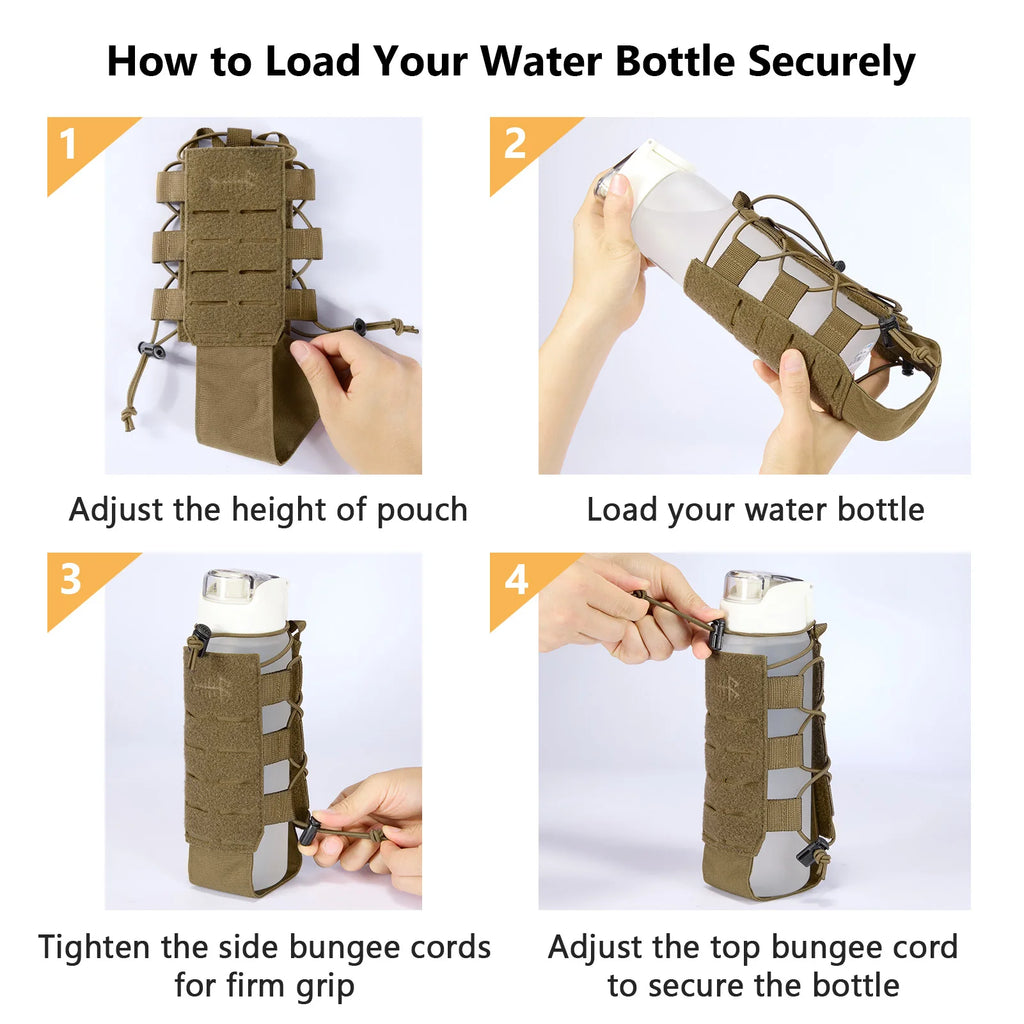 BASSDASH Water Bottle Holder Pouch ShopHub