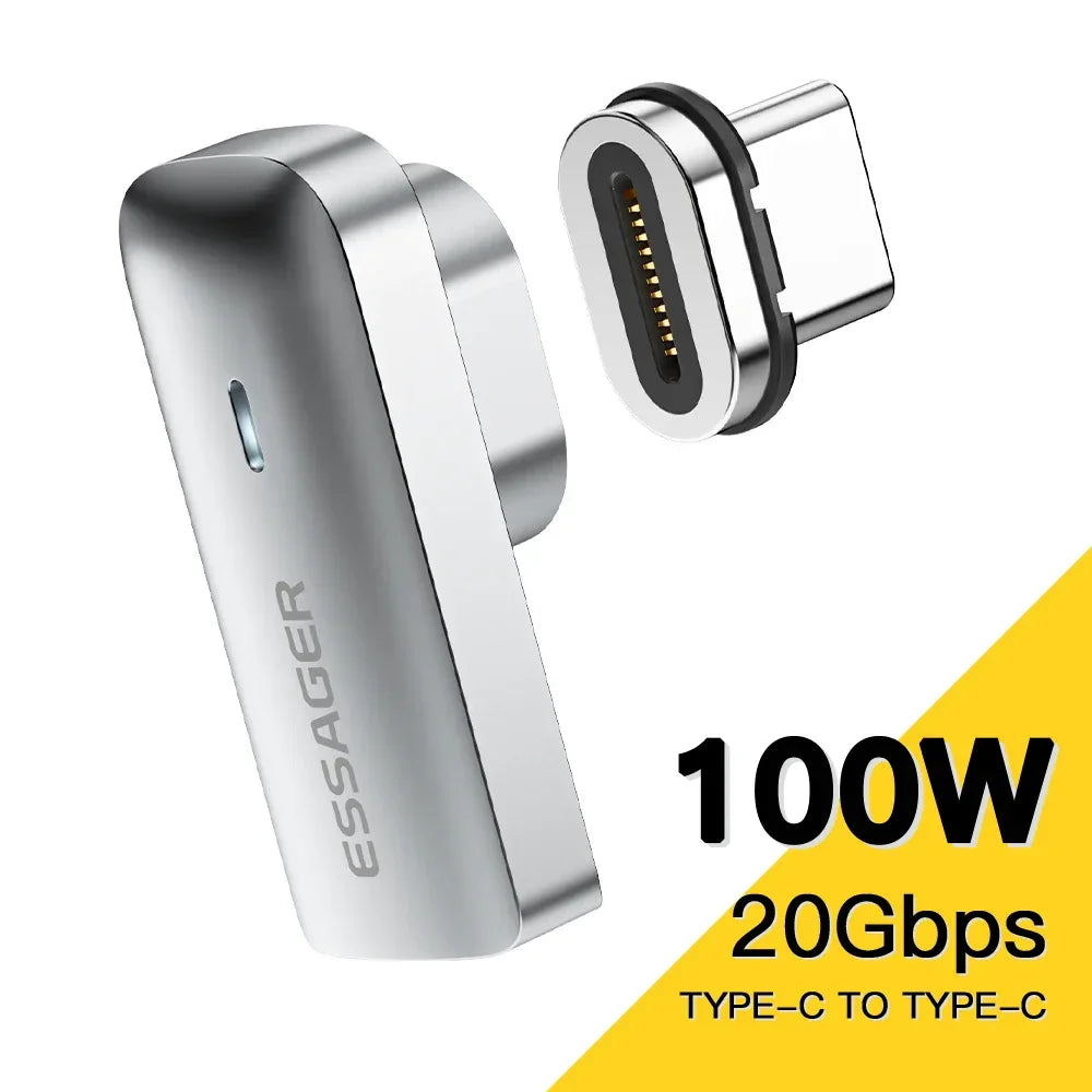 Essager PD 100W Magnetic USB C OTG Adapter - ShopHub
