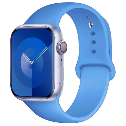 Silicone Sport Band for Apple Watch Series (42mm - 49mm)(available in 45 colours) Habicare
