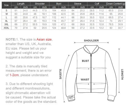 Maden Winter Men's Hooded Down Jacket
