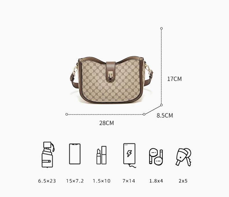 FOXER PVC Chic Bucket Bag