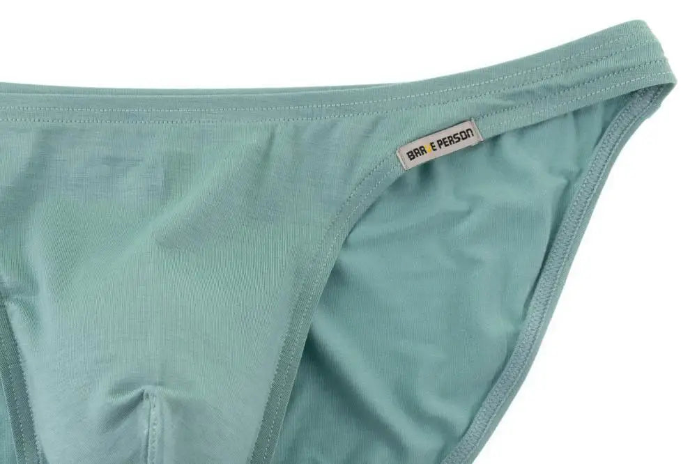 BRAVE PERSON Men's Modal Briefs - Comfortable Low-Rise Underwear for Ultimate Breathability