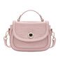 FOXER Chic Luxury Shoulder Bag for Women PU Leather Pink Top‑handle Handbag Fashion Ladies Crossbody Purse for Daily Dating