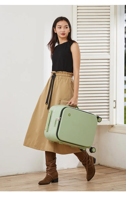 Mixi Premium Polycarbonate Rolling Suitcase