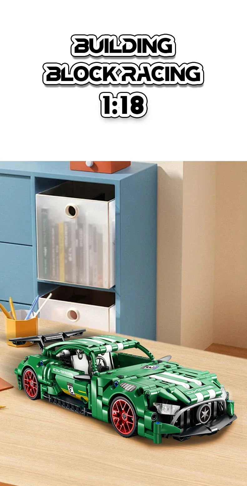 TOYLINX 456PCS Technical Super Racing Car Building Blocks - ShopHub