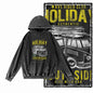 Acid-Washed Black Graphic Hoodie | Vintage Streetwear
