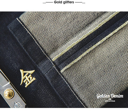 Maden Vintage Embroidered Denim Jeans