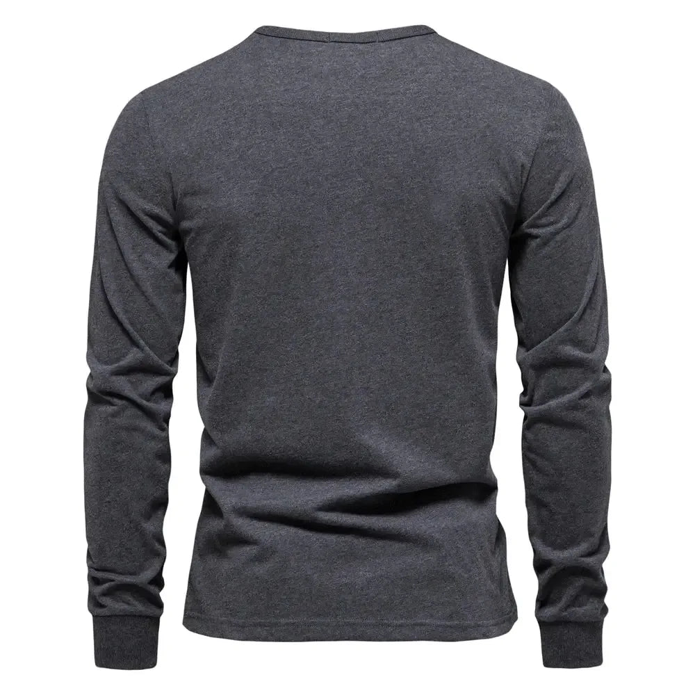 AIOPESON 100% Cotton Long Sleeve Shirts - ShopHub