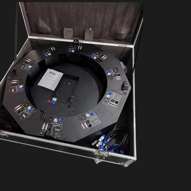 10W/20W/30W Animated Laser Light with LED Fan for DJ & Stage Lighting-2