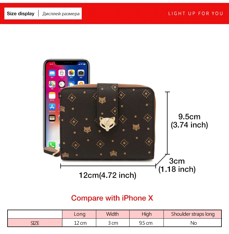 FOXER Women's Short Wallet