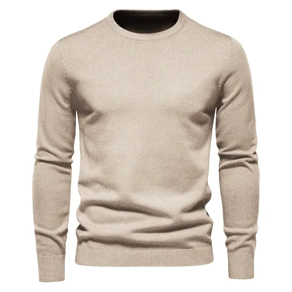AIOPESON O-Neck Pullover Men's Sweaters - ShopHub