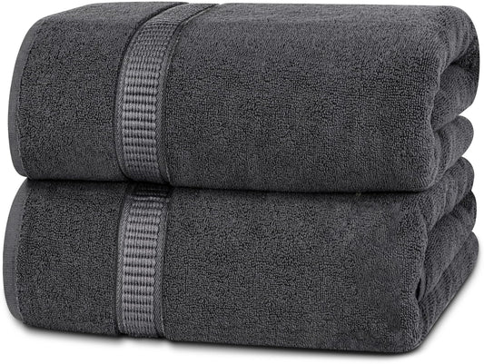 Luxurious Jumbo Bath Towel, 100% Ring Spun Cotton