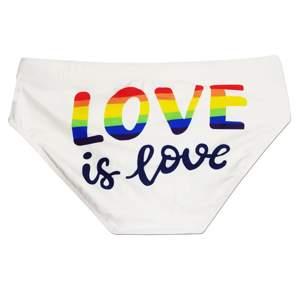 UXH LGBT Men's Swim Briefs - ShopHub