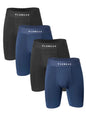 4pcs Men's Breathable Modal Underwear with Opening - Comfortable Boxershorts