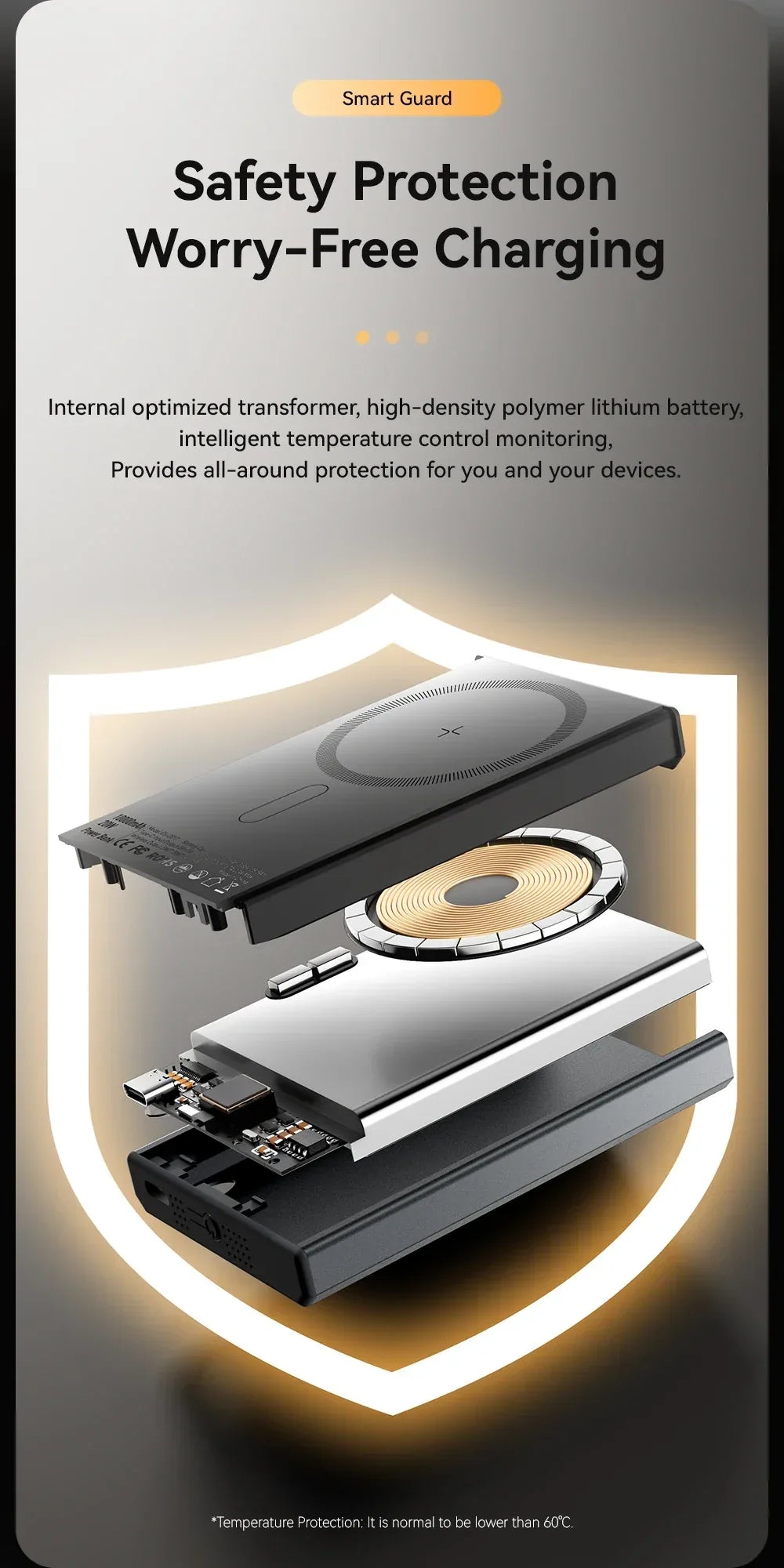 Essager Thin Magnetic Power Bank - ShopHub