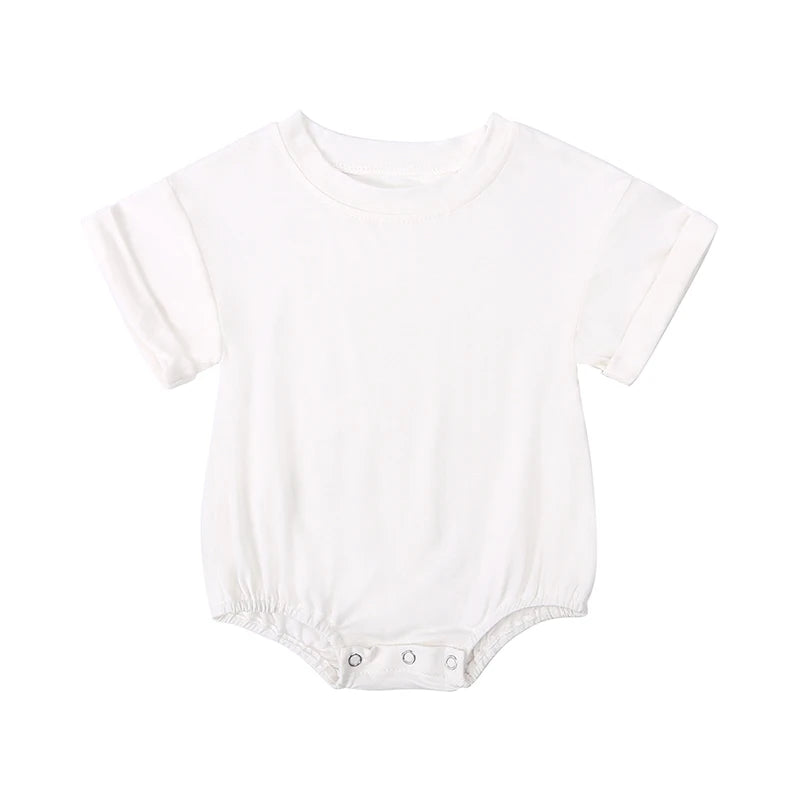 Kids Tales Sunny Days Bamboo-Blend Short-Sleeve Baby Bodysuit