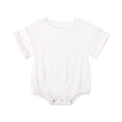 Kids Tales Sunny Days Bamboo-Blend Short-Sleeve Baby Bodysuit