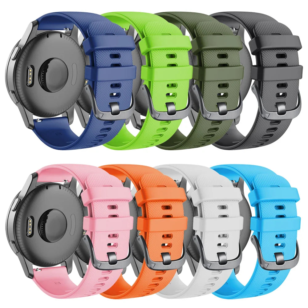 Silicone Strap for the Garmin Forerunner 965 Series (available in 10 colours) Habicare