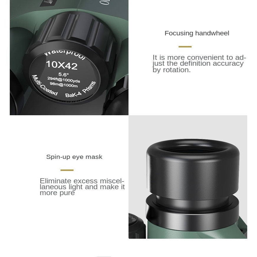 Binoculars – Waterproof & Fog proof (8x42 / 10x42) Habicare